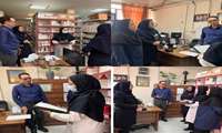 بازدید تیم مدیریتی ایمنی بیمار از واحد داروخانه